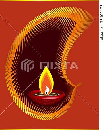 Diwali Greeting Design 33460173