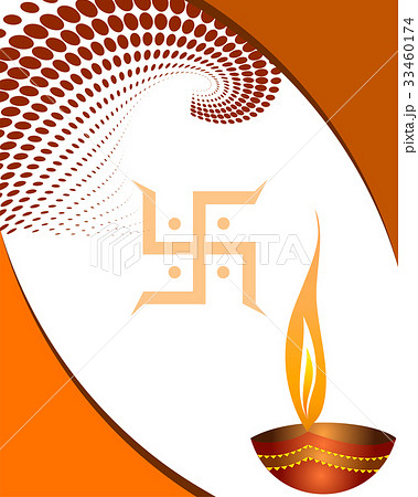 Diwali Greeting Design 33460174