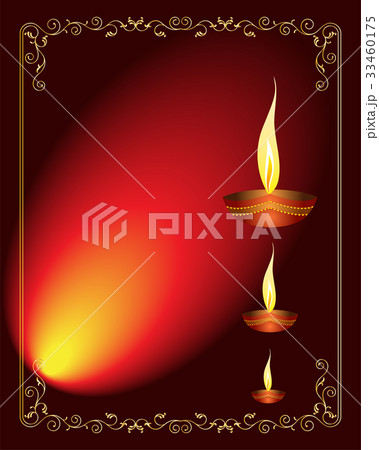 Diwali Greeting Design 33460175