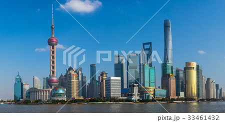 青空の上海、金融街 33461432
