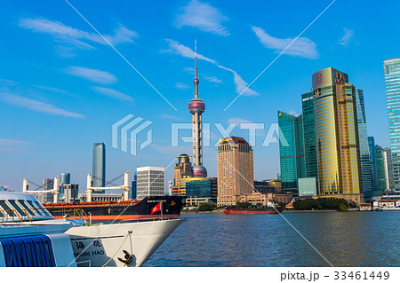 青空の上海、金融街 33461449