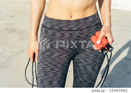 Cropped image of sports woman 33467692