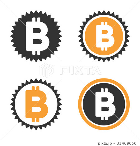 Bitcoin Coin Vector Icon Set Bitcoin Coin Vector Icon Set 33469050