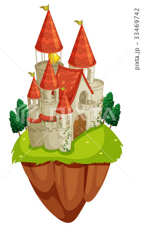 Scene with castle towers 33469742