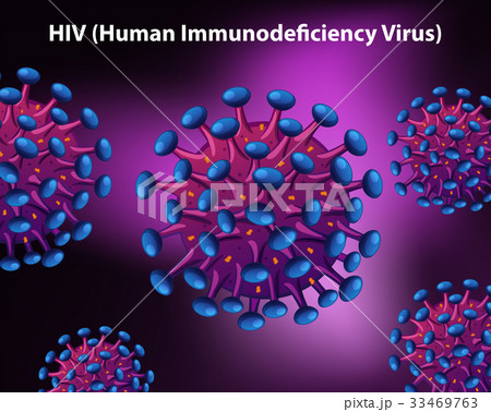 Diagrame showing human immunodeficiency virus Diagrame showing human immunodeficiency virus 33469763