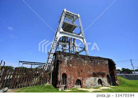 世界遺産　三池炭鉱　宮原抗 33470594