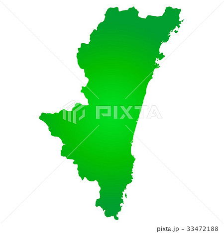 宮崎県地図 宮崎県地図 33472188