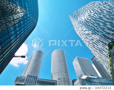 名古屋駅周辺の高層ビル 33472213