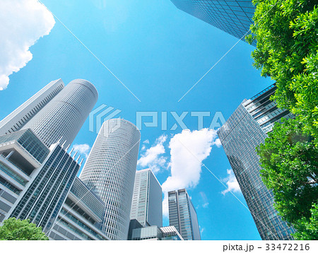 名古屋駅周辺の高層ビル 33472216