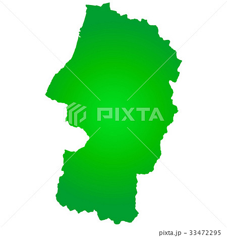 山形県地図 33472295