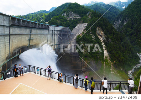 【富山県・観光名所】黒部ダム  33472409
