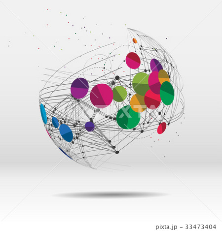 Business global network connection Business global network connection 33473404