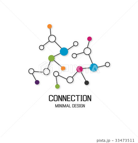 Abstract network connection 33473511