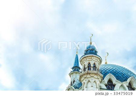 A background with copy space, cloudy sky  33475019