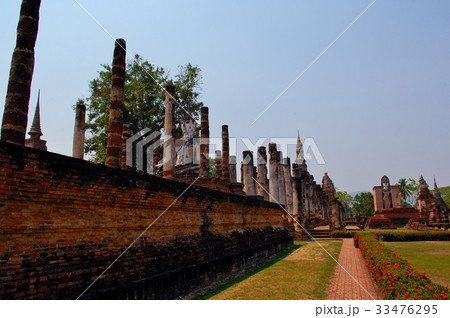 18世紀 泰国 「スコータイ銅板仏 」懸仏・寺院祀仏・スコータイ様式懸仏-