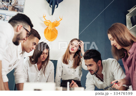 Young people meeting communicate architect 20s 33476599