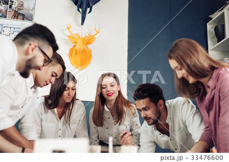 Young people meeting communicate architect 20s 33476600