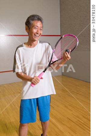 スポーツジム　ナイスミドル　トレーニング　ライフスタイル　GYM　トレーニング　スカッシュ 33478130