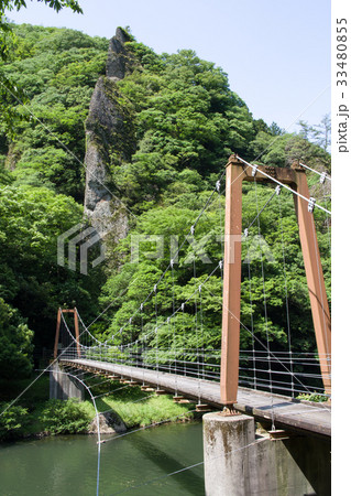 立久恵峡の不老橋 33480855