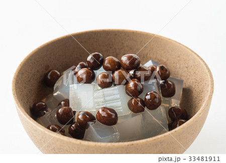 豆かん　デザート　おやつ　和菓子　伝統食 33481911