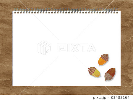 どんぐりとスケッチブック どんぐりとスケッチブック 33482164