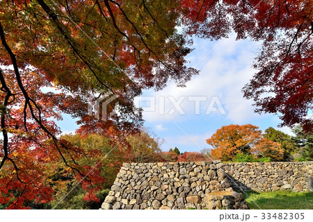 高取城跡の紅葉 高取城跡の紅葉 33482305