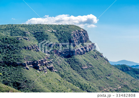 Mountains around the Montserrat Monastery 33482808