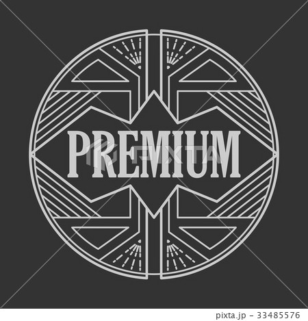 Vintage badge. Logo template. Vintage badge. Logo template. 33485576