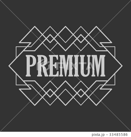 Vintage badge. Logo template. Vintage badge. Logo template. 33485586