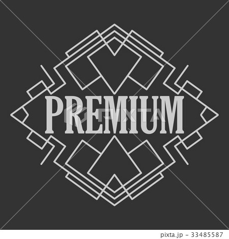 Vintage badge. Logo template. Vintage badge. Logo template. 33485587