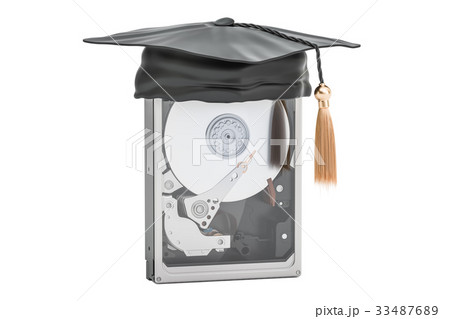 Hard Disk Drive HDD with education cap 33487689