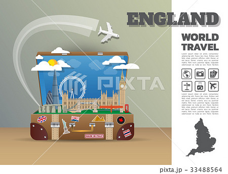 England Landmark Global Travel And Journey. 33488564