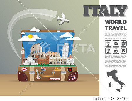 Italy Landmark Global Travel And Journey. 33488565