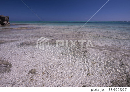 干潮のトゥマイ浜(横) 33492397