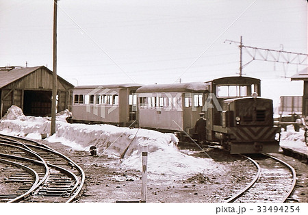 昭和43年 沼尻鉄道 廃線 福島県 猪苗代 川桁駅の写真素材 [33494254] - PIXTA