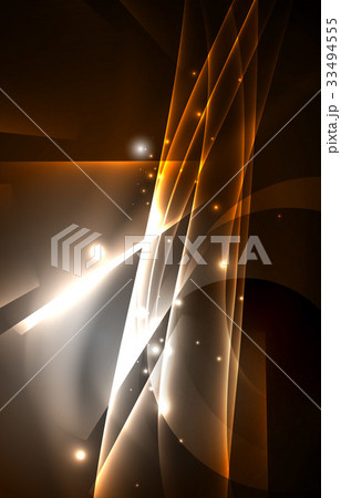 Vector polar lights concept background 33494555