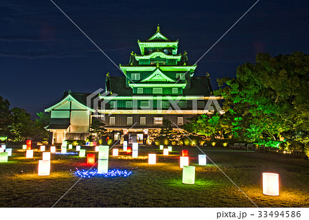 岡山城　烏城 33494586