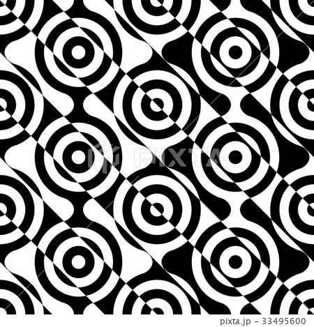 Seamless Circle Pattern 33495600