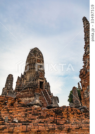 アユタヤ遺跡、ワット・チャイワタナーラーム の絶景の旅 アユタヤ遺跡、ワット・チャイワタナーラーム の絶景の旅 33497519
