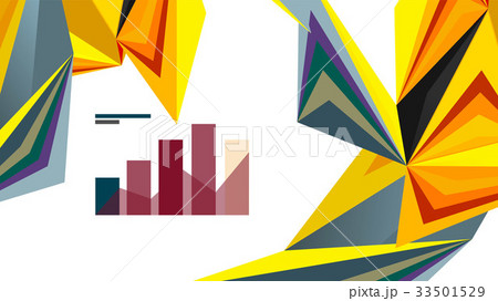 Modern triangle presentation template Modern triangle presentation template 33501529