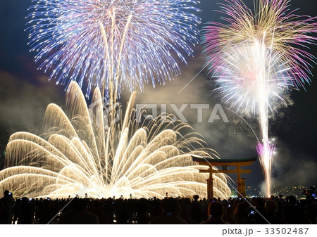 宮島水中花火大会 宮島水中花火大会 33502487