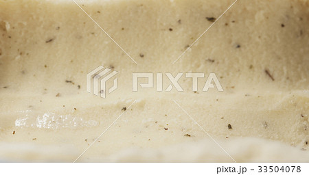 closeup background of lemon mint sorbet 33504078