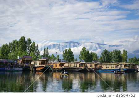 Landscape of Dal Lake in Srinagar, India 33504752