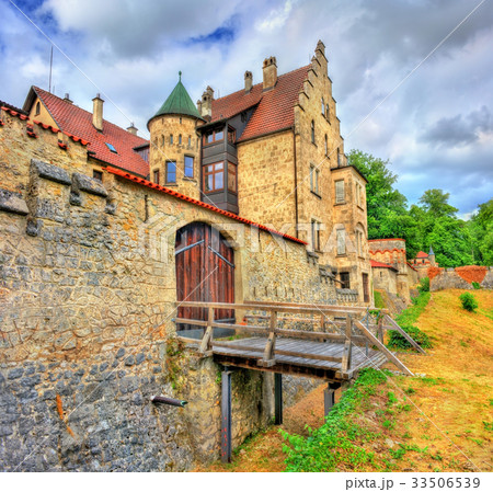 View of Lichtenstein Castle in Baden-Wurttemberg 33506539