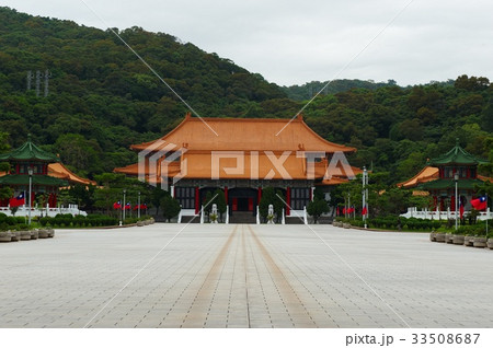 古建築 広場 台湾の 33508687