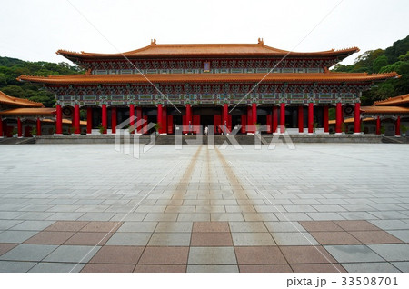 古建築 広場 台湾の 33508701