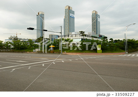 高層ビル 道路 松島 33509227