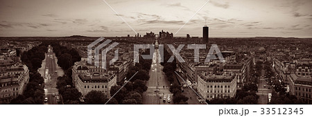 Paris rooftop view 33512345