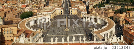 Rome city panoramic view 33512848
