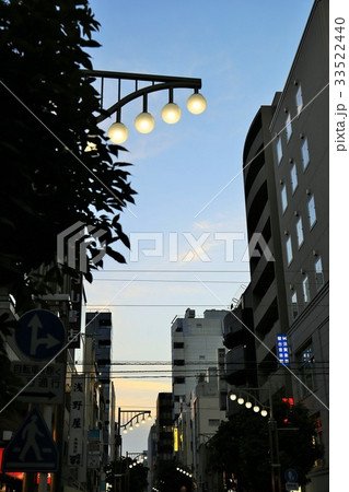 東京　千代田区　神田すずらん通り　夕景 33522440